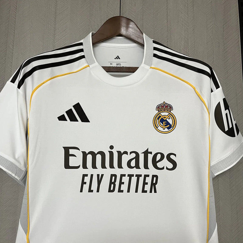 Camiseta Real Madrid 25/26 I de Local - Versión Aficionado