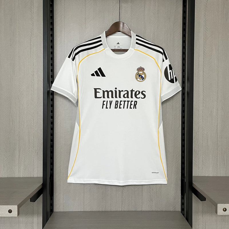 Camiseta Real Madrid 25/26 I de Local - Versión Aficionado
