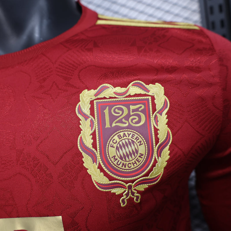 Camiseta Bayern de Múnich Home 24/25 Versión Jugador - Manga Larga