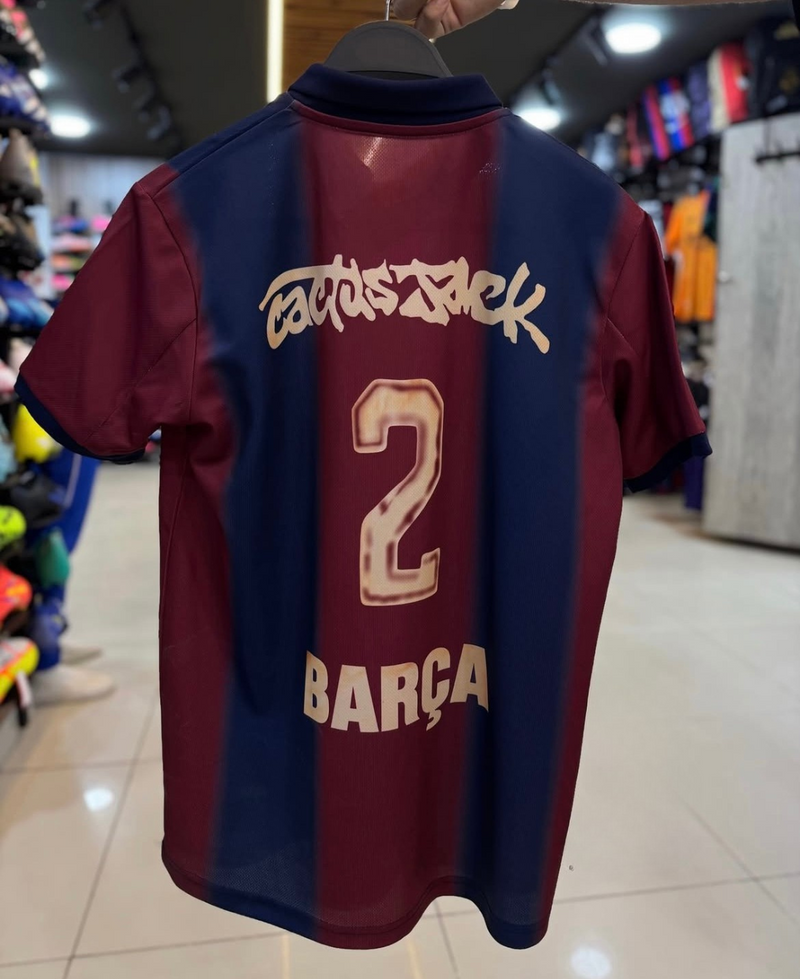 CAMISETA BARCELONA X TRAVIS SCOTT 2025 – HOMBRE - LANZAMIENTO
