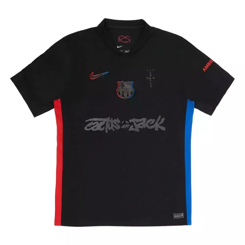 CAMISETA II BARCELONA X TRAVIS SCOTT 2025 – HOMBRE - LANZAMIENTO - (VERSIÓN FAN)