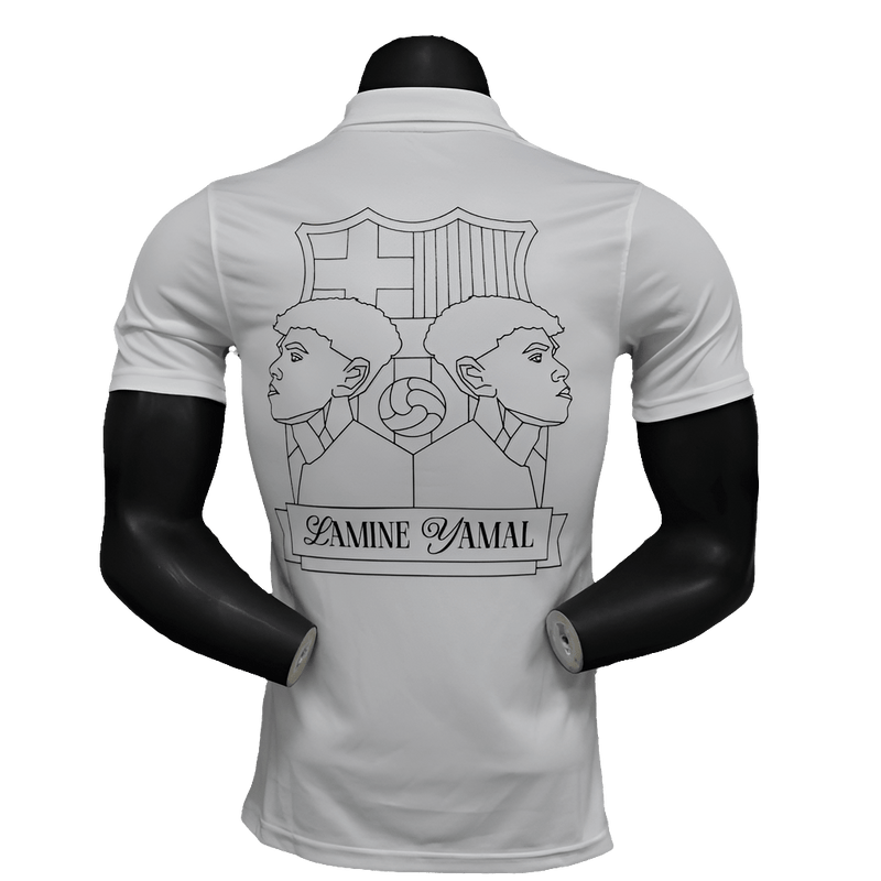 Camiseta Barcelona 25/26 Edición Especial - Blanco - Versión Jugador