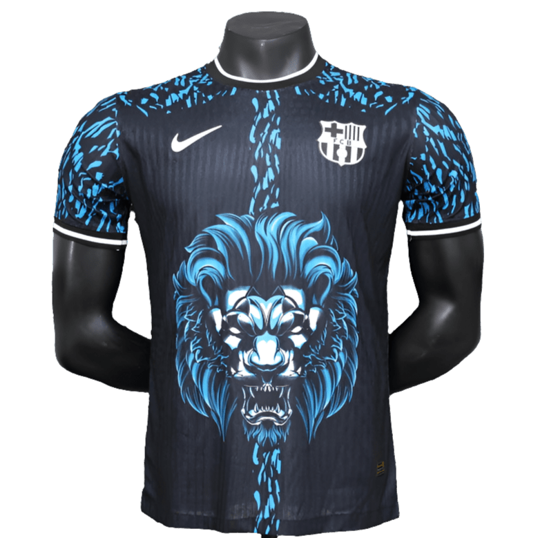 Camiseta Barcelona 25/26 Edición León - Azul - Versión Jugador