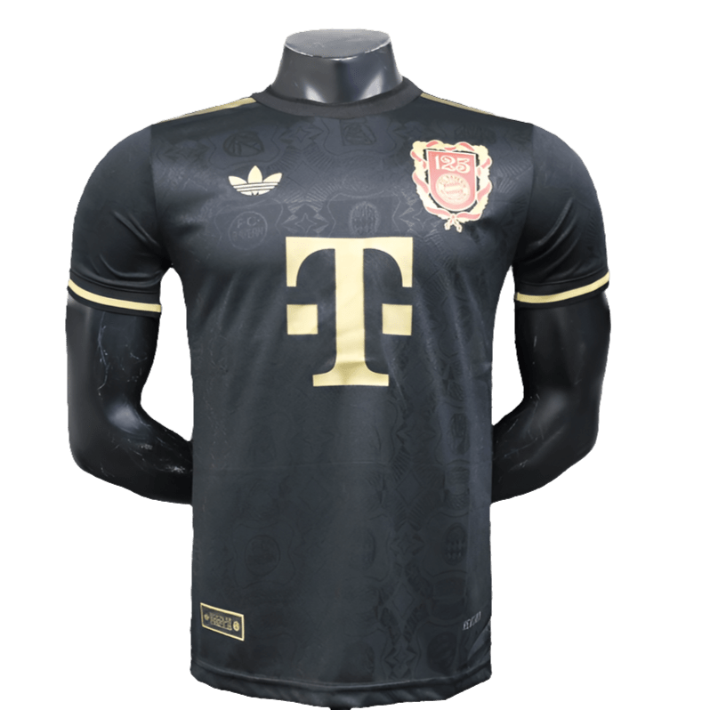 Camiseta Bayern de Múnich 25/26 Edición 125º Aniversario - Negro - Versión Jugador