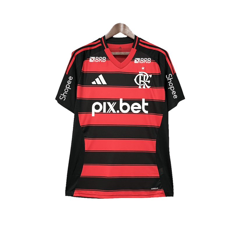 Camiseta Flamengo 25/26 I de Local - Todos los Patrocinios - Versión Aficionado
