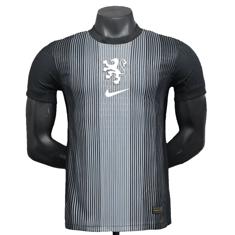 Camiseta Países Bajos 25/26 Portero - Negro - Versión Jugador