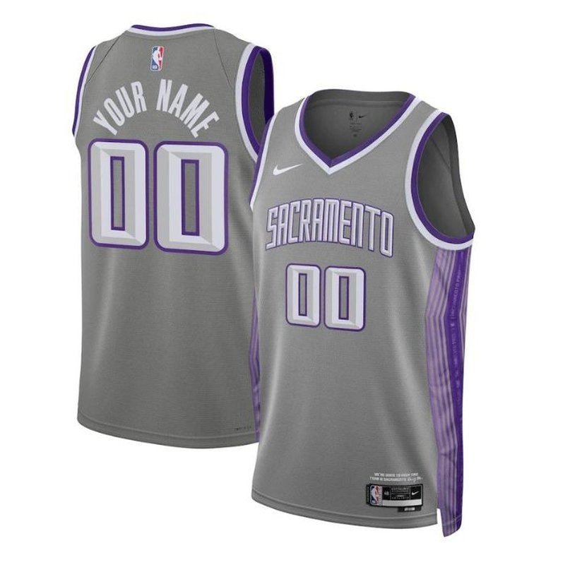Regata NBA - Sacramento Kings - Edición City 2023 - Negra - Unisex