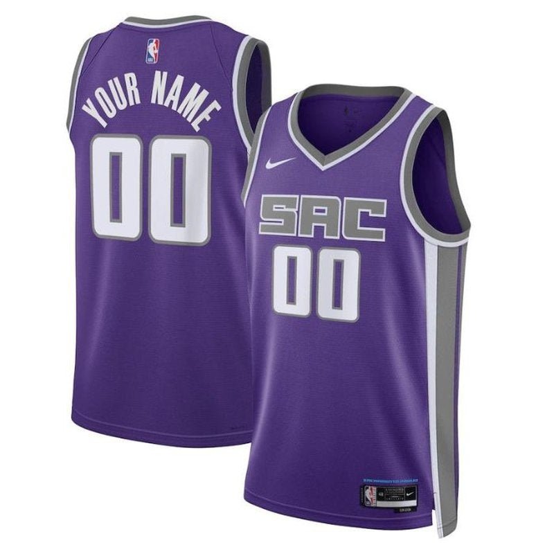 Regata NBA - Sacramento Kings - Edición Icon 2023 - Morada - Unisex
